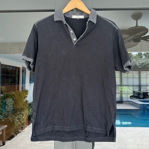 Fiorelli Contrast Trim Polo Shirt Size Large